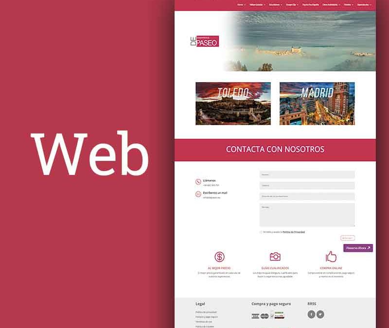 WEB De Paseo Experience